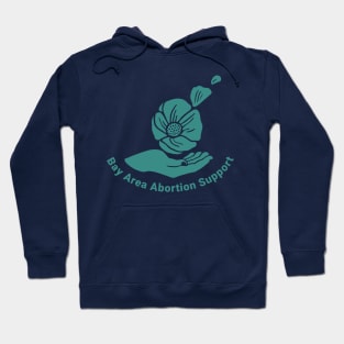 BAAS release logo in teal Hoodie